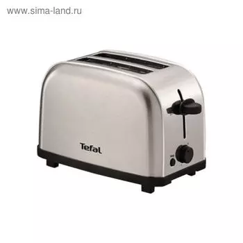 Тостер Tefal TT 330D30, 700 Вт, 6 режимов прожарки, 2 тоста , серебристый