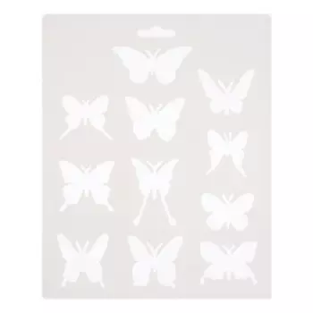 Трафарет для рисования "Бабочки" 25,5 х 20,5 см