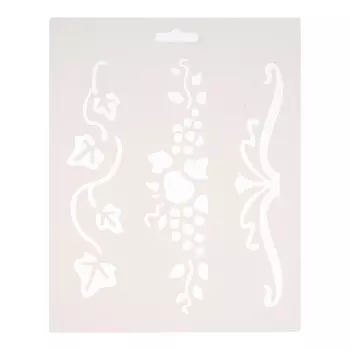 Трафарет для рисования "Виноград" 25,5 х 20,5 см