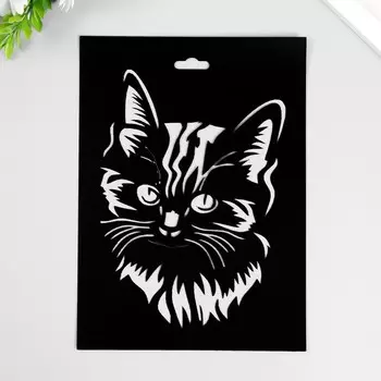 Трафарет "Кот" 14,5х20см