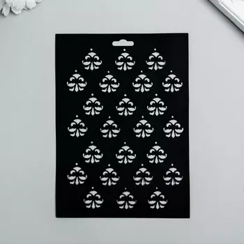 Трафарет пластиковый "Узор" 14,5х20см