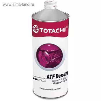 Масло трансмиссионное Totachi ATF Dex-III, синтетическое, 1 л