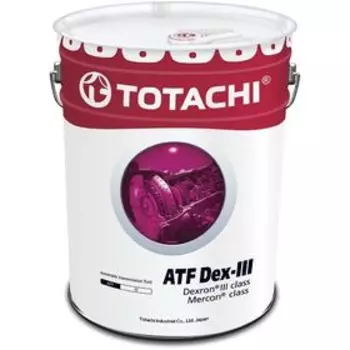 Масло трансмиссионное Totachi ATF Dex-III, синтетическое, 20 л