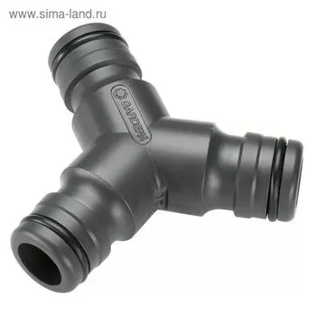 Тройник, 3/4" (19 мм), пластик, GARDENA Profi