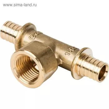 Тройник аксиальный переходной STOUT SFA-0028-001612, 16x1/2" внутренняя резьба
