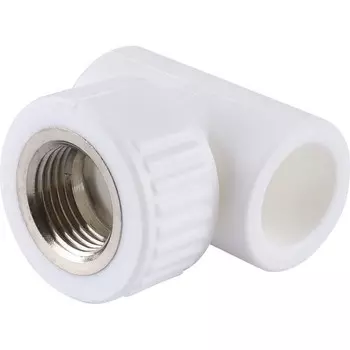 Тройник Kalde, полипропиленовый, d=20 мм x 1/2", внутренняя резьба