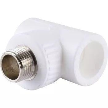 Тройник Kalde, полипропиленовый, d=25 мм x 1/2", наружная резьба