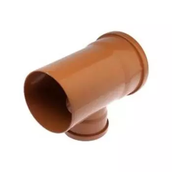 Тройник канализационный FLEXTRON, наружный, d=160110, 90°