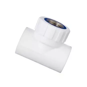 Тройник MeerPlast, 20 мм x 1/2", внутренняя резьба, комбинированный