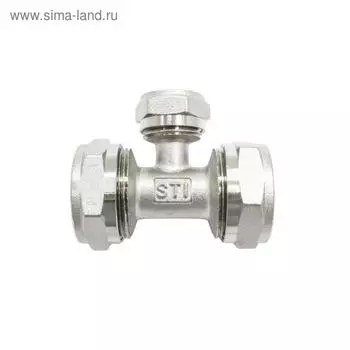 Тройник STI, обжимной, 20х16х20 мм