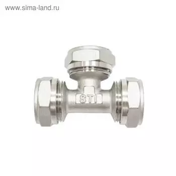 Тройник STI, обжимной, 20х26х20 мм