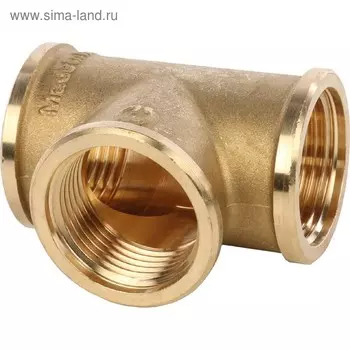 Тройник STOUT SFT-0019-000001, 1"х1"х1", внутренняя/внутренняя/внутренняя