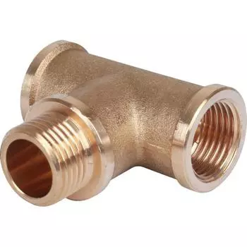 Тройник STOUT SFT-0064-121212, 1/2" x 1/2" x 1/2", внутренняя/наружная/внутренняя резьба