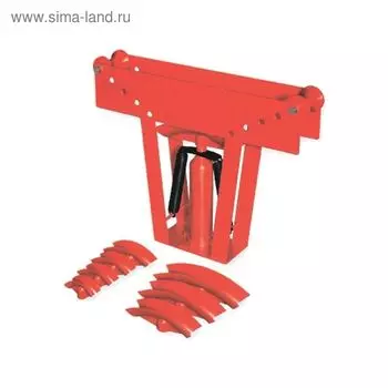 Трубогиб гидравлический MATRIX, 1/2"–3", 15 т, в комплекте с башмаками