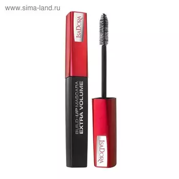 Тушь для ресниц IsaDora Build-up Mascara Extra Volume, тон 01