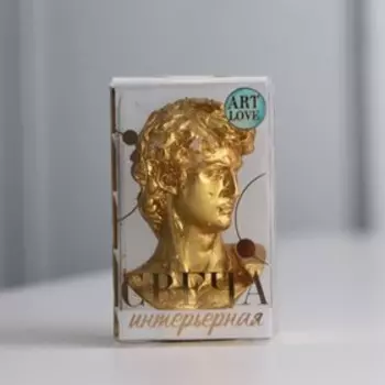УЦЕНКА Интерьерная свеча «Давид», золотая