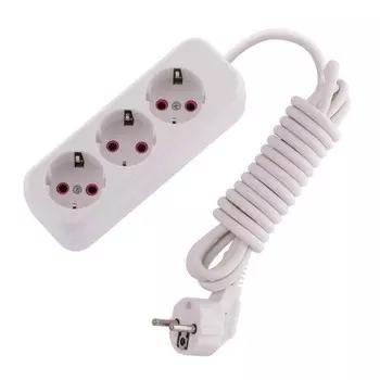 Удлинитель LEZARD 720-0303-301 Lila, 3х3м, 16А, IP20