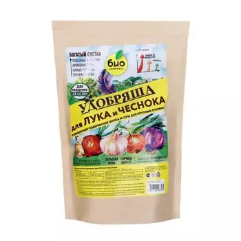 Удобрение органическое для лука и чеснока, Удобряша, 900 г