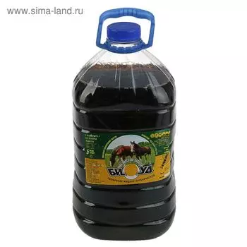 Удобрение жидкое органическое БИУД конский, бутылка, 5 л