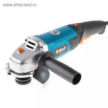 Угловая шлифмашина Bort BWS-1000-R, 900 Вт, 11000 об/мин, 125х22.2 мм, М14