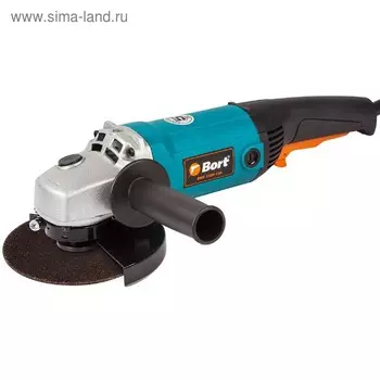 Угловая шлифмашина Bort BWS-1500-150, 1400 Вт, 8500 об/мин, 150х22.2 мм, M14