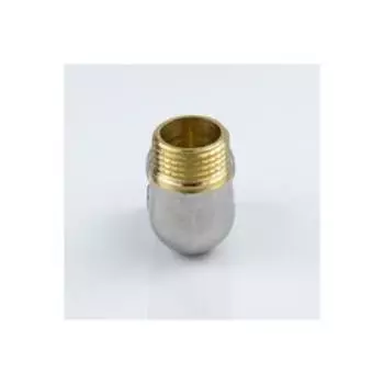 Угольник Aquasfera 9002-01, 1/2", внутренняя/наружная резьба, никелированная латунь