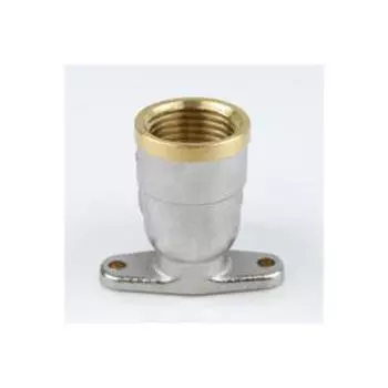 Угольник Aquasfera 9004-01, 1/2", внутренняя/внутренняя резьба, установочный, никел. латунь