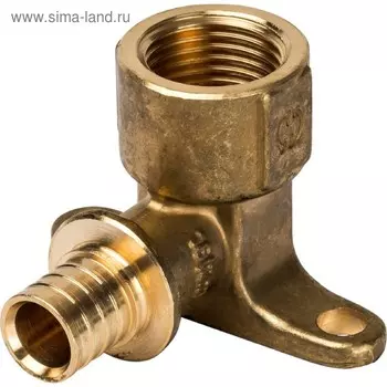 Угольник аксиальный STOUT SFA-0009-001612, установочный 16x1/2", внутренняя резьба