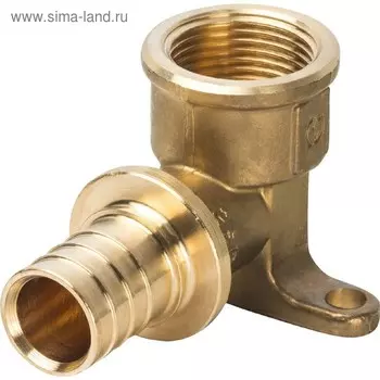 Угольник аксиальный STOUT SFA-0009-002534, установочный 25x3/4", внутренняя резьба