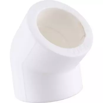 Угольник Kalde, полипропиленовый, d=32 мм, 45°