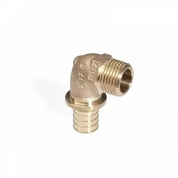 Угольник переходной аксиальный REHAU RAUTITAN 14563471001, d=16 мм x 1/2", наружная резьба
