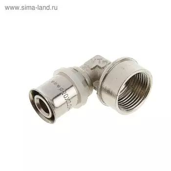 Угольник-пресс Valtec, 20 мм x 3/4" внутренняя резьба