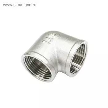 Угольник STI, 3/4", внутренний, никелированная латунь