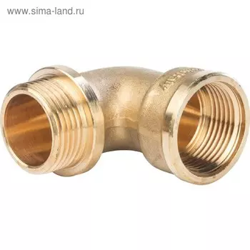 Угольник STOUT SFT-0015-000001, 1", наружная/внутренняя резьба, с упором