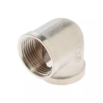 Угол ZEIN, 3/4", внутренняя резьба, никелированная латунь