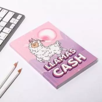 Умный блокнот CashBook А6, 68 листов LLAMAS CASH
