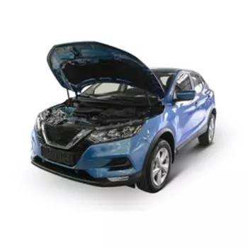Упоры капота Rival для Nissan Qashqai II 2014-2019 2019-н.в., 2 шт., A.ST.4106.1