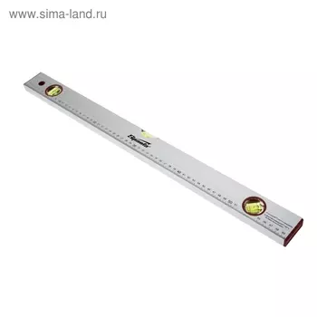 Уровень алюминиевый 600 мм SPARTA, 3 глазка, линейка