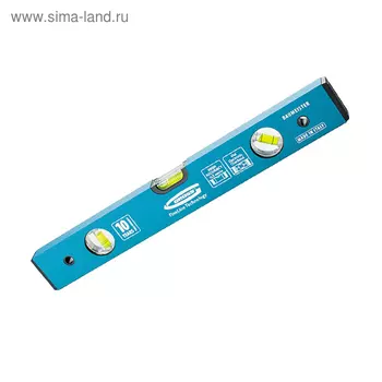 Уровень алюминиевый GROSS, усиленный, 120 см, 3 глазка