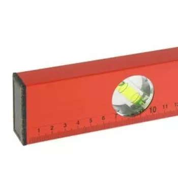 Уровень алюминиевый Hobbi, "Red", 3 ампулы, 200 см