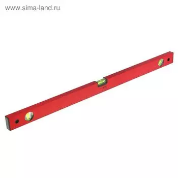 Уровень алюминиевый Hobbi, "Red", 3 ампулы, 80 см