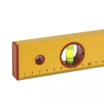 Уровень алюминиевый "РемоКолор", "Yellow", 3 ампулы, 200 см