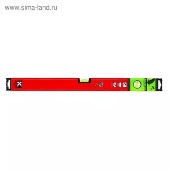 Уровень алюминиевый KAPRO PLUMBSITE GENESIS 781-40-60, 2 глазка, 600 мм