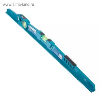 Уровень алюминиевый "РемоКолор" 17-5-001,трапециевидный, фрезерованный, 2 глазка, 600 мм