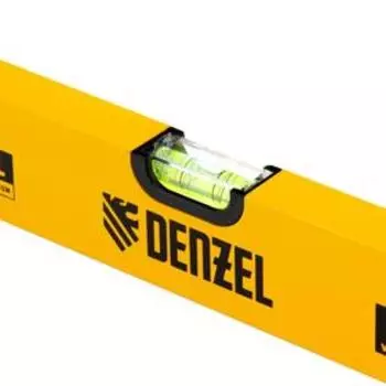 Уровень Denzel 33684, алюминиевый, фрезерованный, 3 глазка, 1200 мм