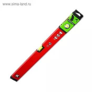 Уровень KAPRO 787-40-150, 2 колбы, магнитный, 150 см
