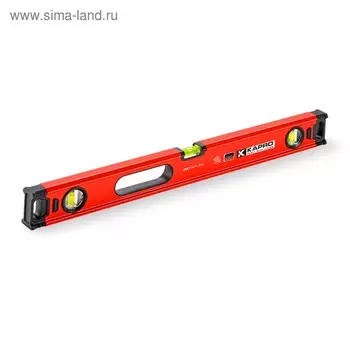 Уровень KAPRO 987XL-41-150, 150 см, 3 полиакриловые колбы, 0.5 мм/м, фрезерованная пов-ть