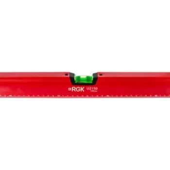 Уровень RGK U2150 777834, магнитный, 3 глазка, 2 рукоятки, 1500 мм