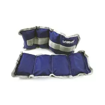 Утяжелитель Wrist Weight, 2х1,0 кг, цвет синий