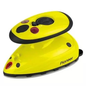 Утюг дорожный Pioneer SI1009, 20 г/мин, 40 мл, цвет жёлтый-чёрный